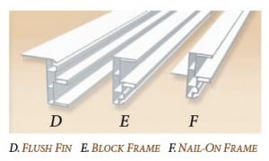 Vinyl Window Frame Profiles - International Window Corporation